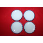 청화백자 완 4점