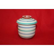 분청자 청화줄문 개완