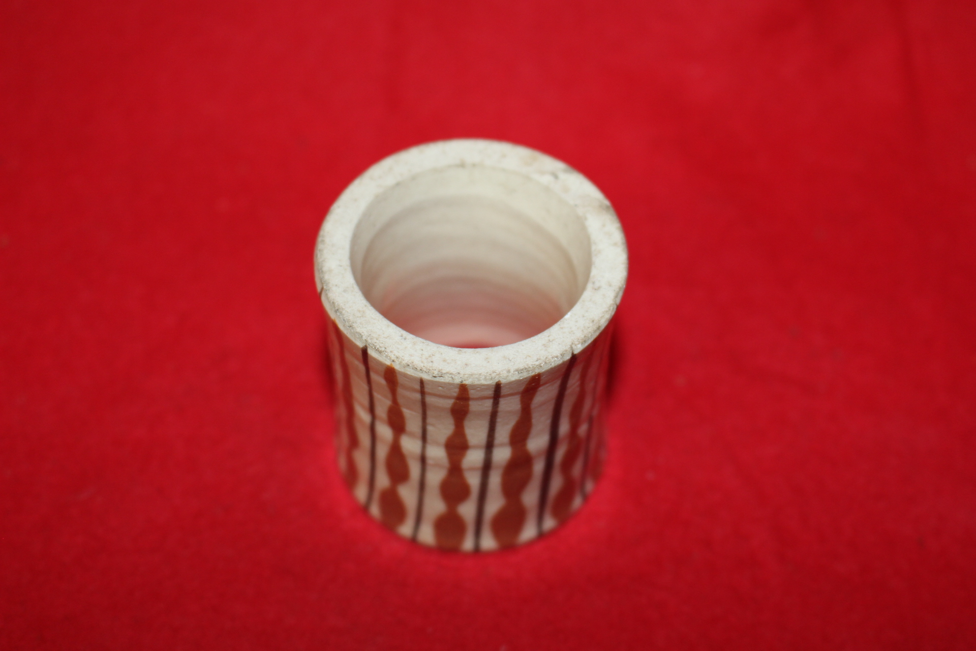 분청자 진사추상문 차도구