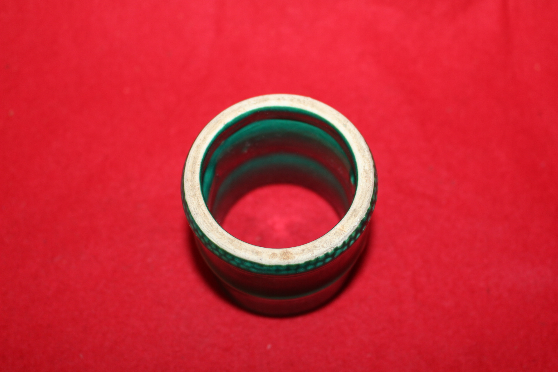 청록청자 죽절형 차도구