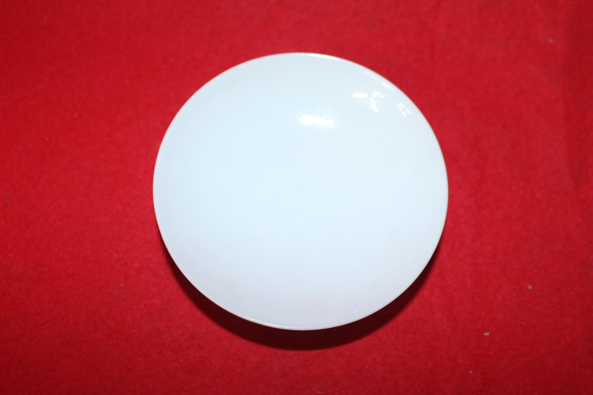 진사백자 금채달마문 완