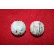 문양이 좋은 옥돌추(풍진) 1쌍