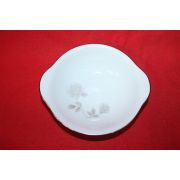 노리다케 백자 은채백상미문 완