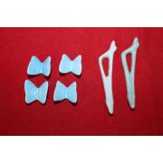 청자 저분받침 6점