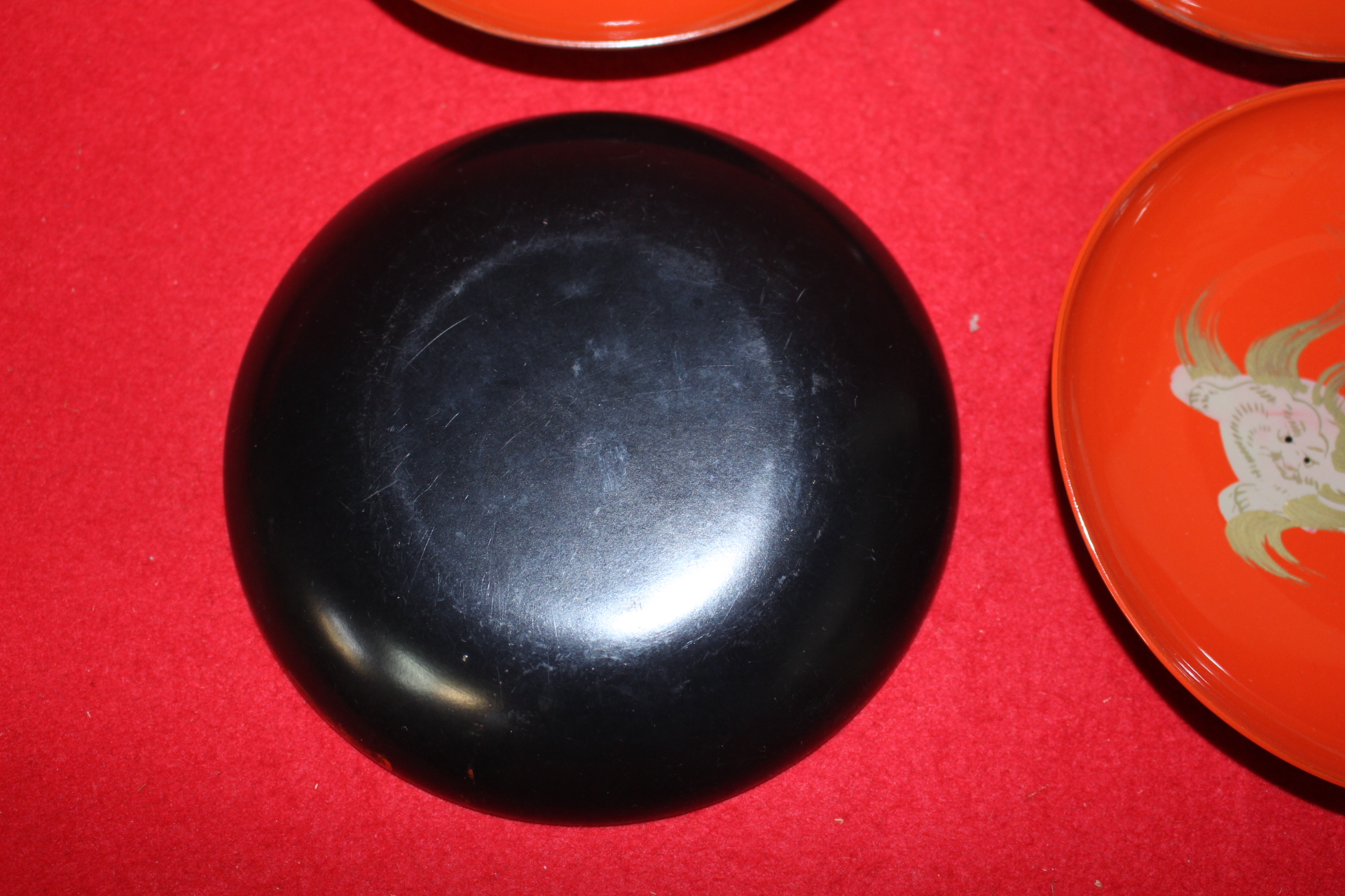 금채화문된 완 4점