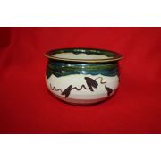 청자 오리배 철화추상화문 퇴수기