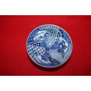 청화백자 산수문 자완