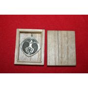 연대가좋은 백동으로된 독수리 메달