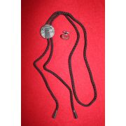 금속에 은도금된 목조이개와 옷핀