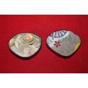 종이로된 지함에 조개껍질 일괄