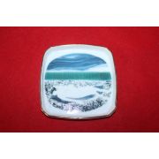 여인그림이 있는 사각완