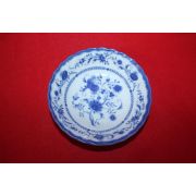 청화백자 화문 화형완