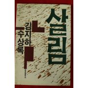 1987년초판 김지하수상록 살림