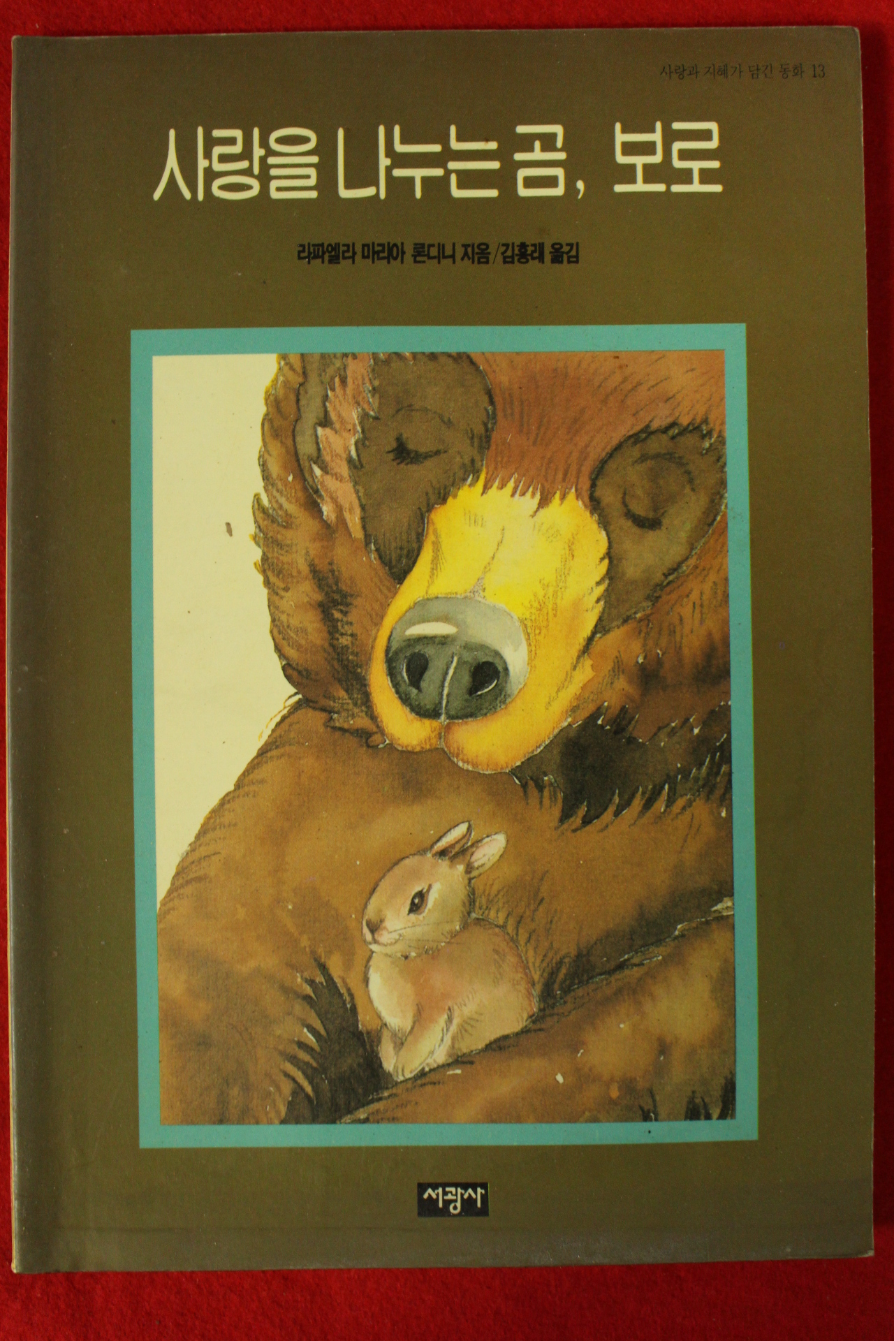 1991년초판 라파엘라 마리아 론디니 사랑을 나누는 곰 보로