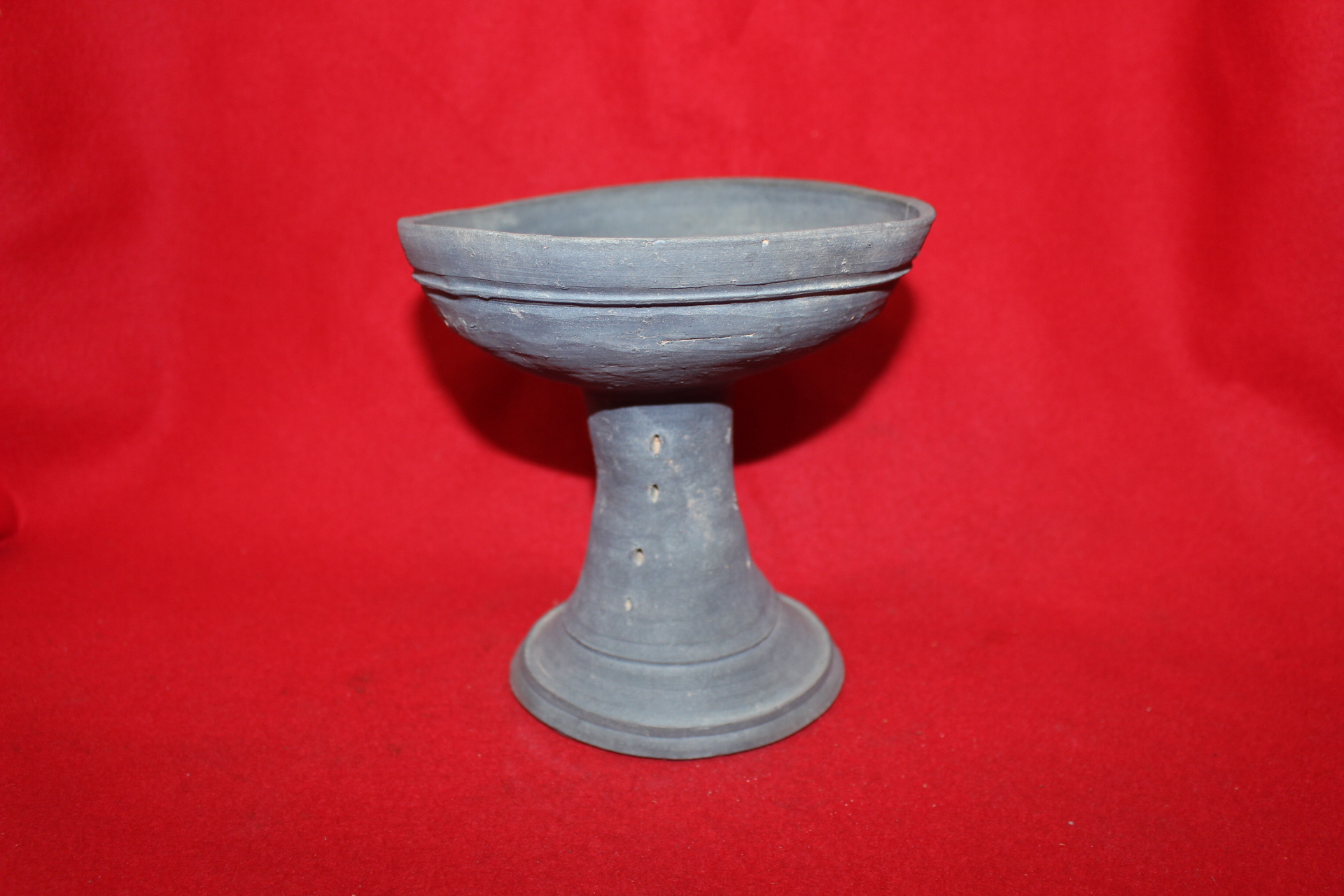 가야시대 토기 굽다리 완