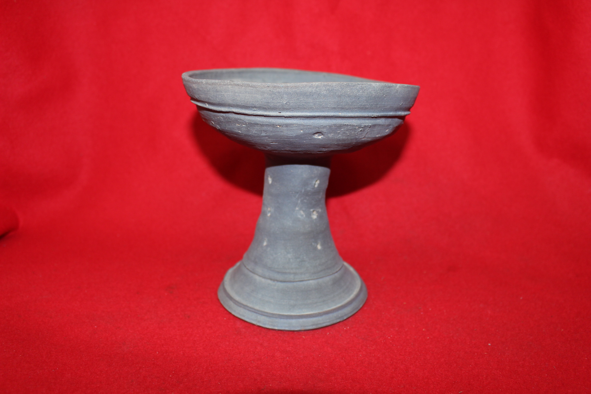 가야시대 토기 굽다리 완