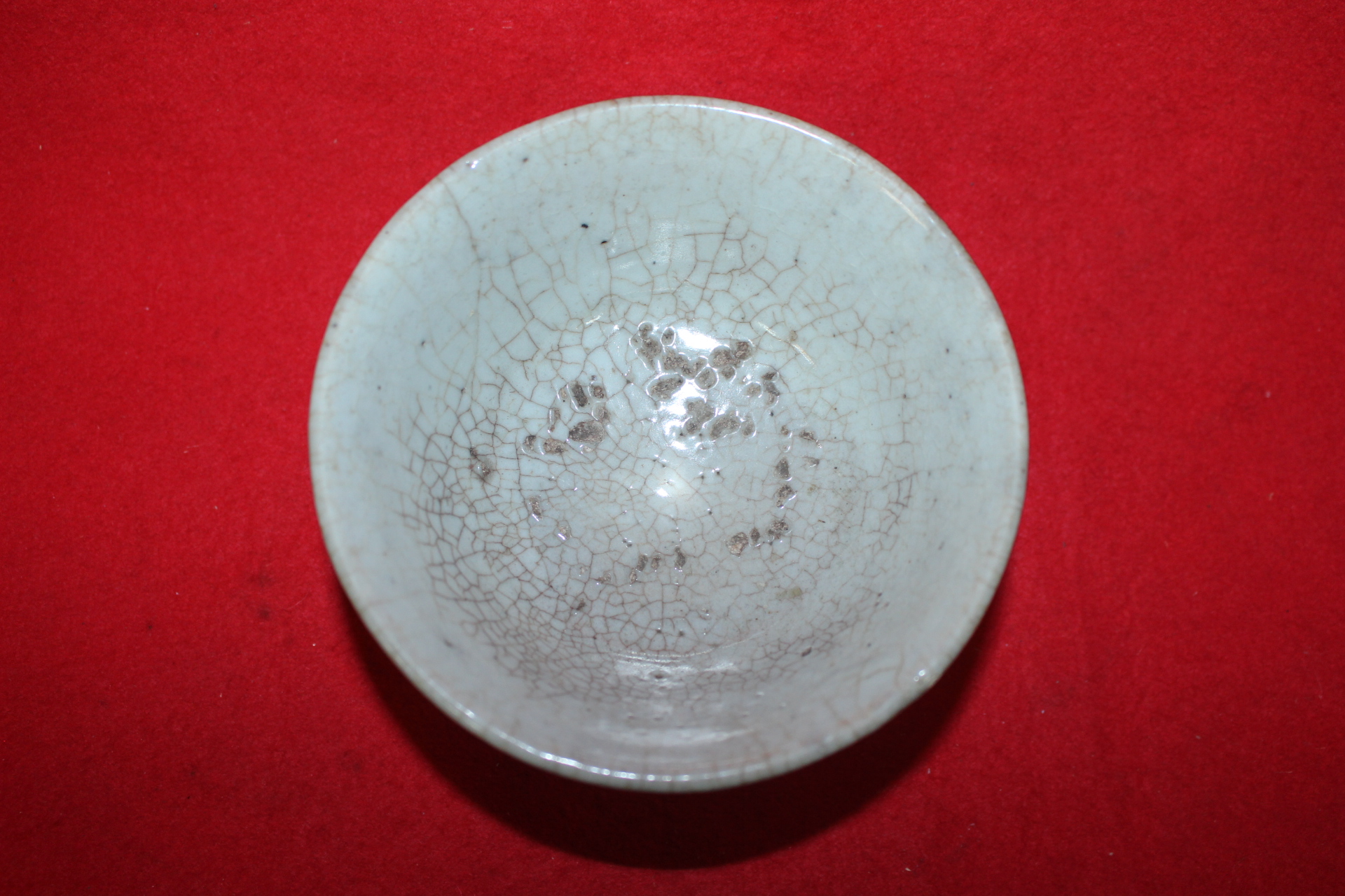 88-조선시대 백자 굽높은 자완