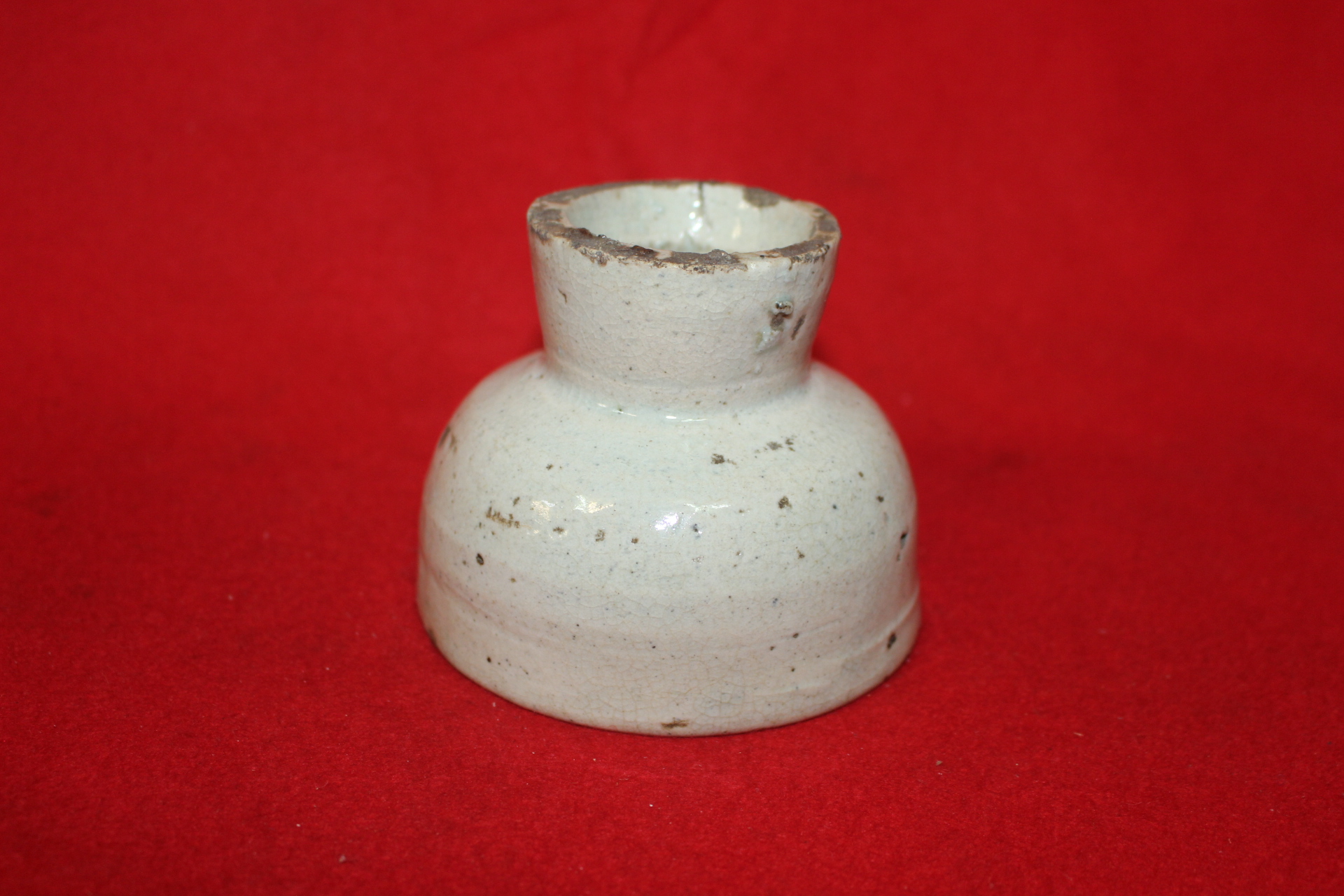 137-조선시대 백자 굽높은 자완