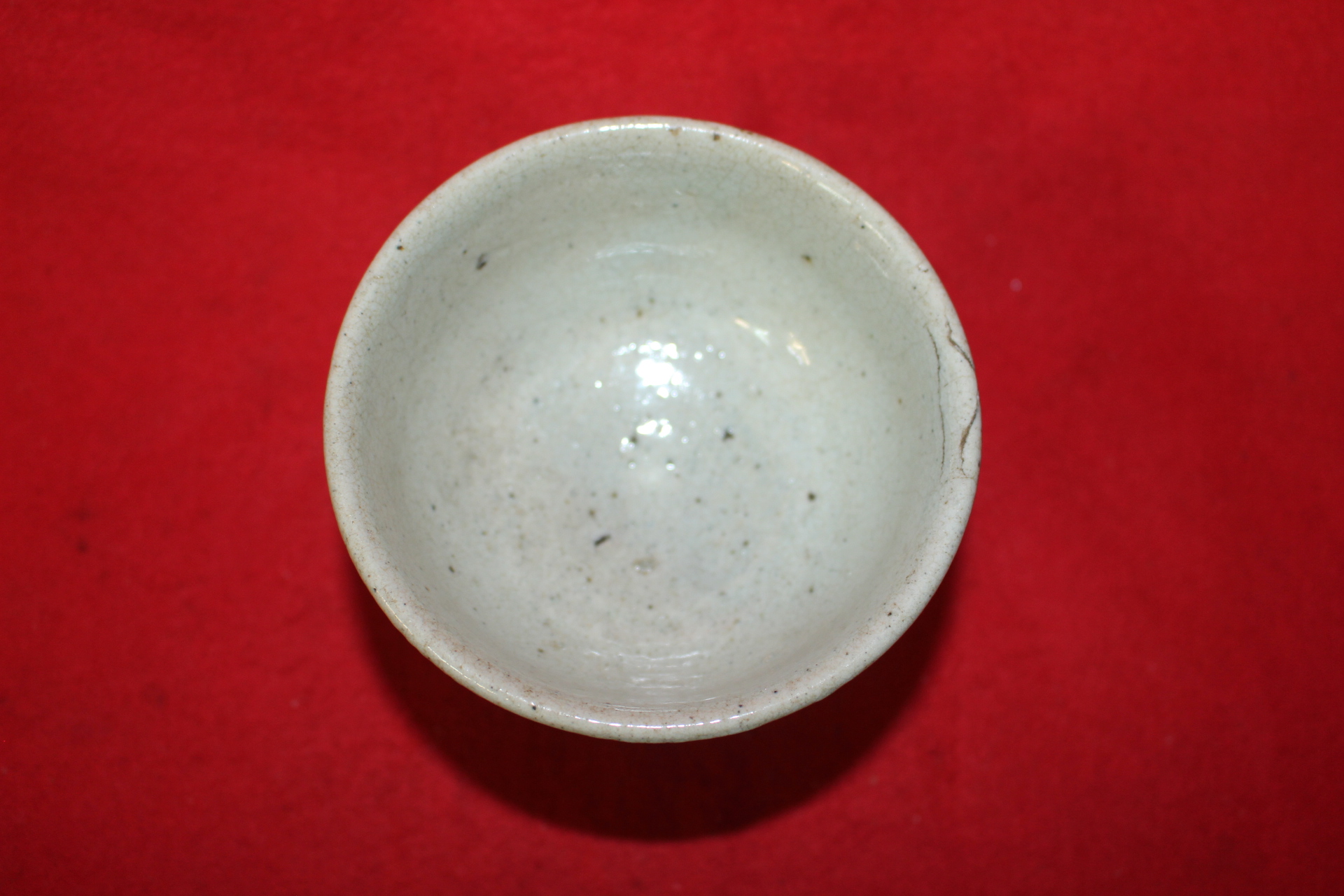 149-조선시대 백자 굽높은 자완