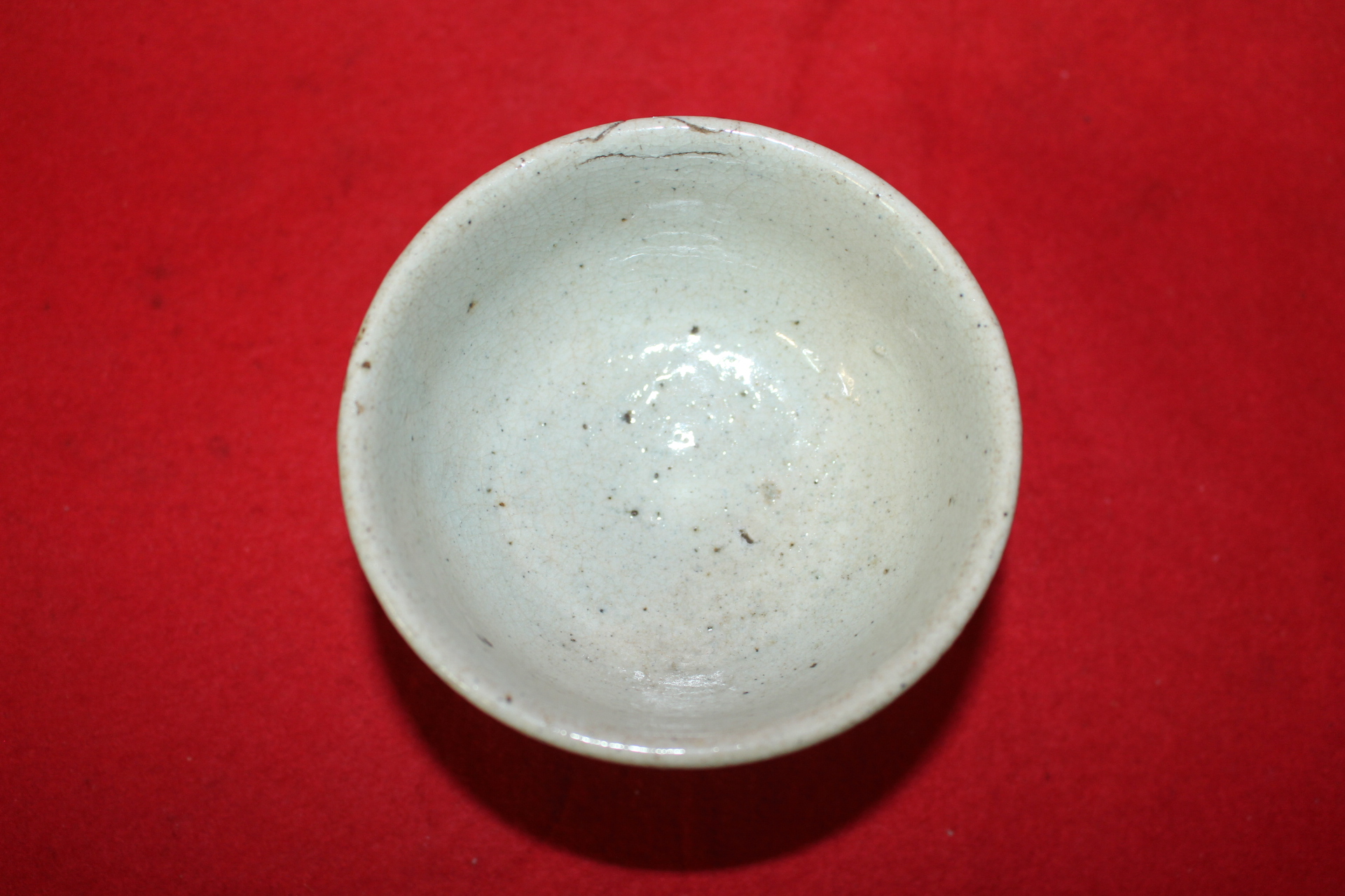 149-조선시대 백자 굽높은 자완