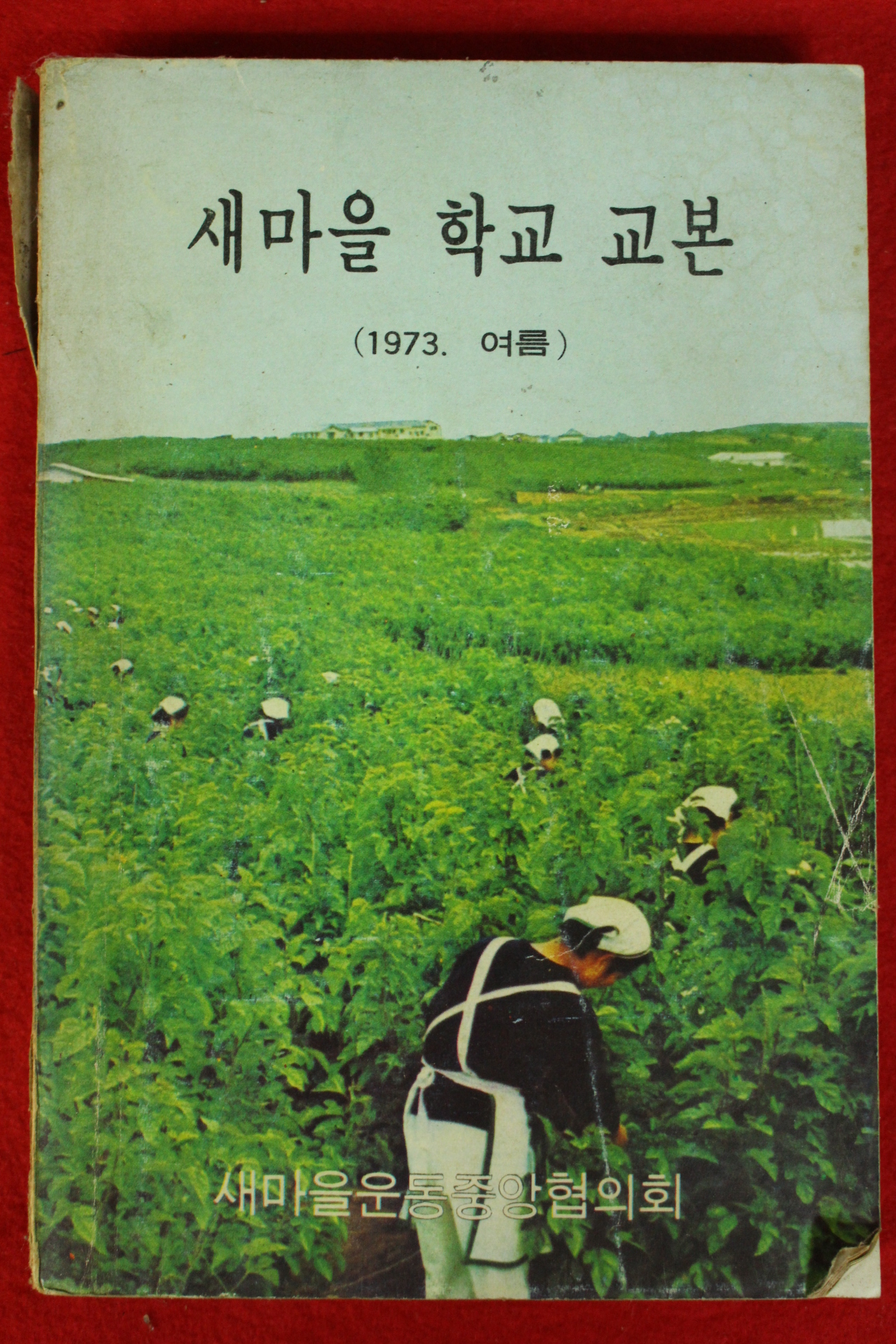 1973년 새마을운동중앙협의회 새마을 학교 교본 여름호