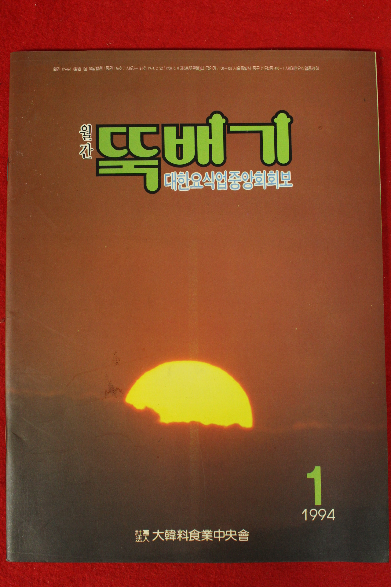 1994년 월간 뚝배기 1월호