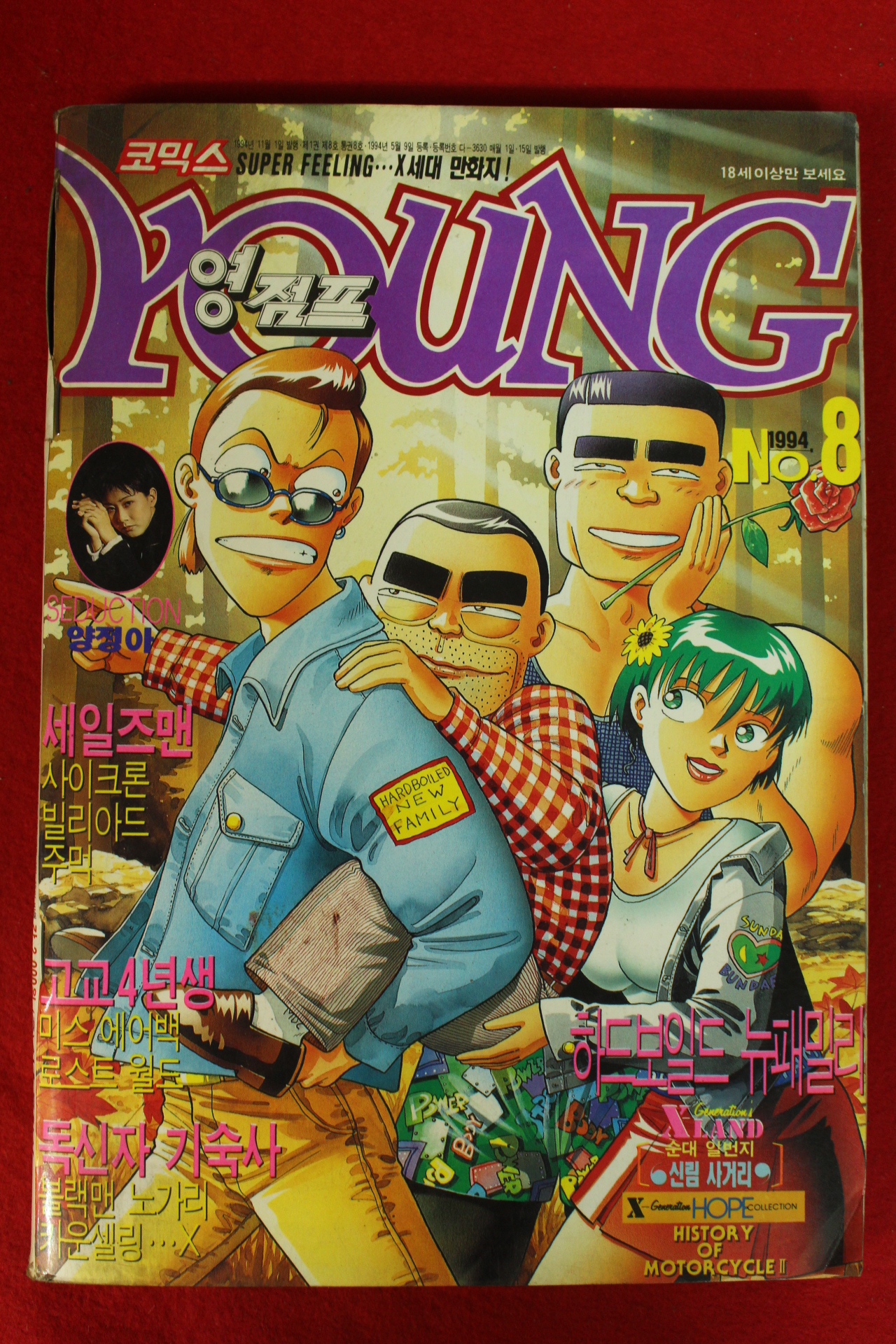 1994년 만화잡지 영점프 8호