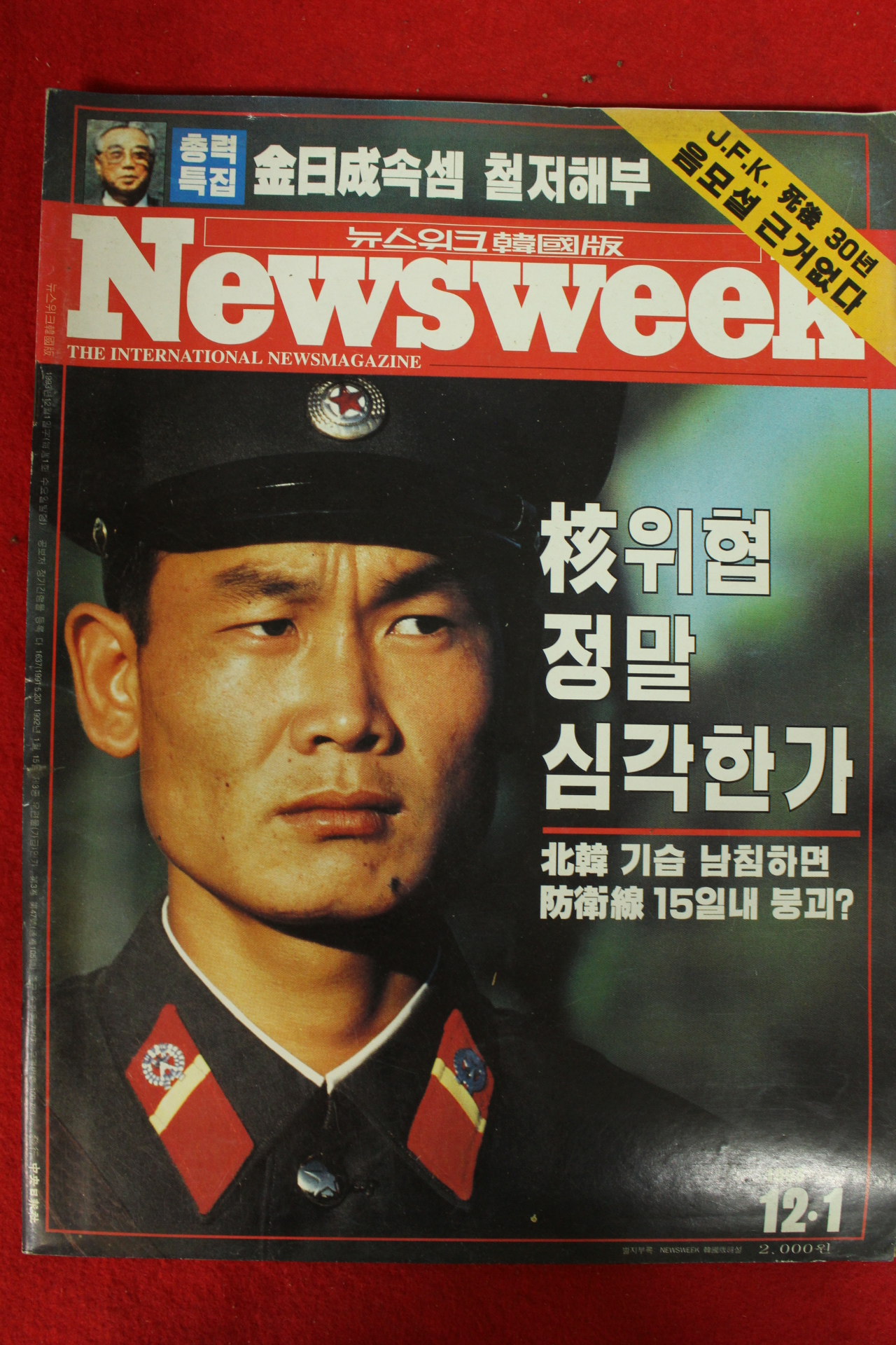 1993년 뉴스위크 12월1일자