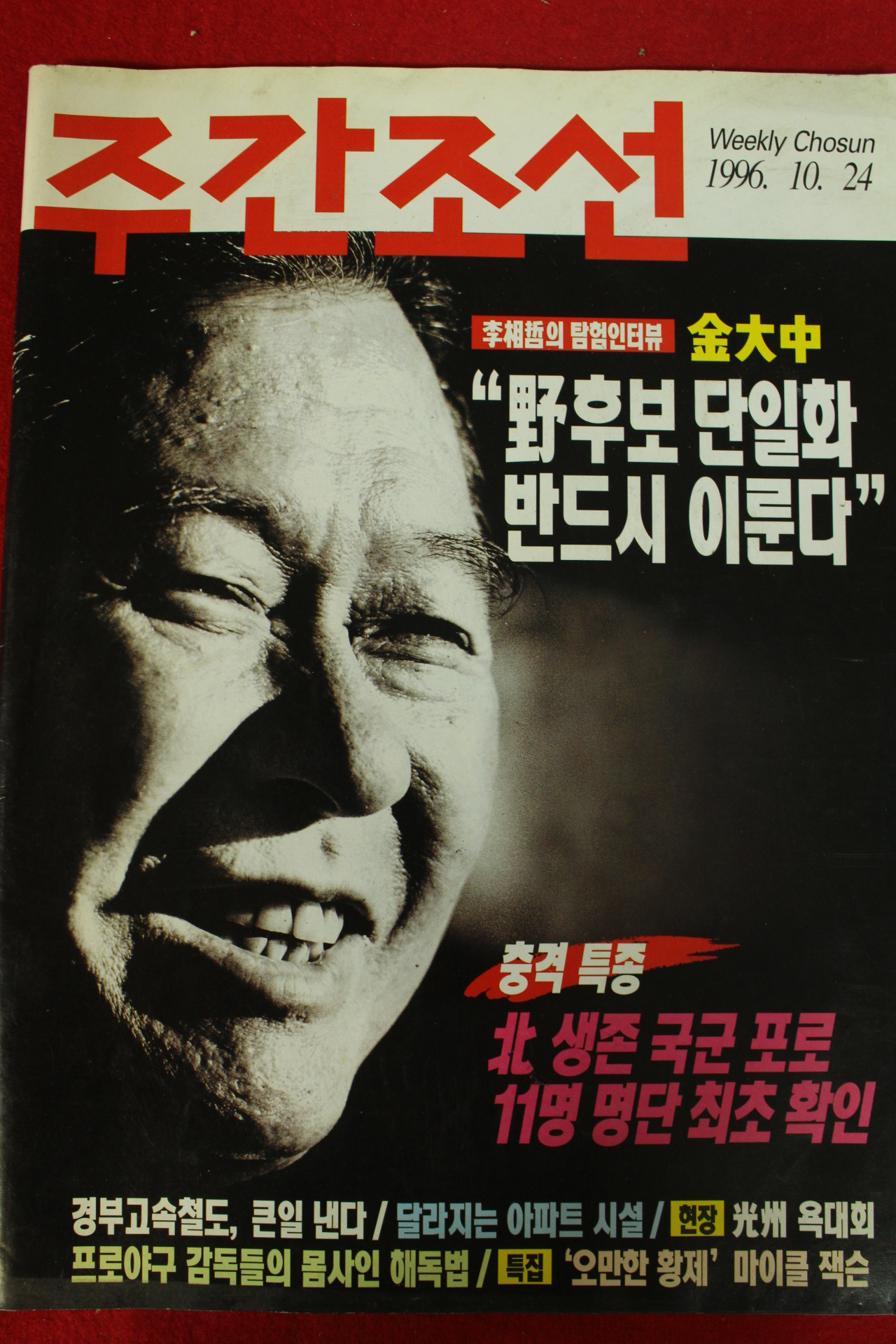 1996년 주간조선 10월24일자