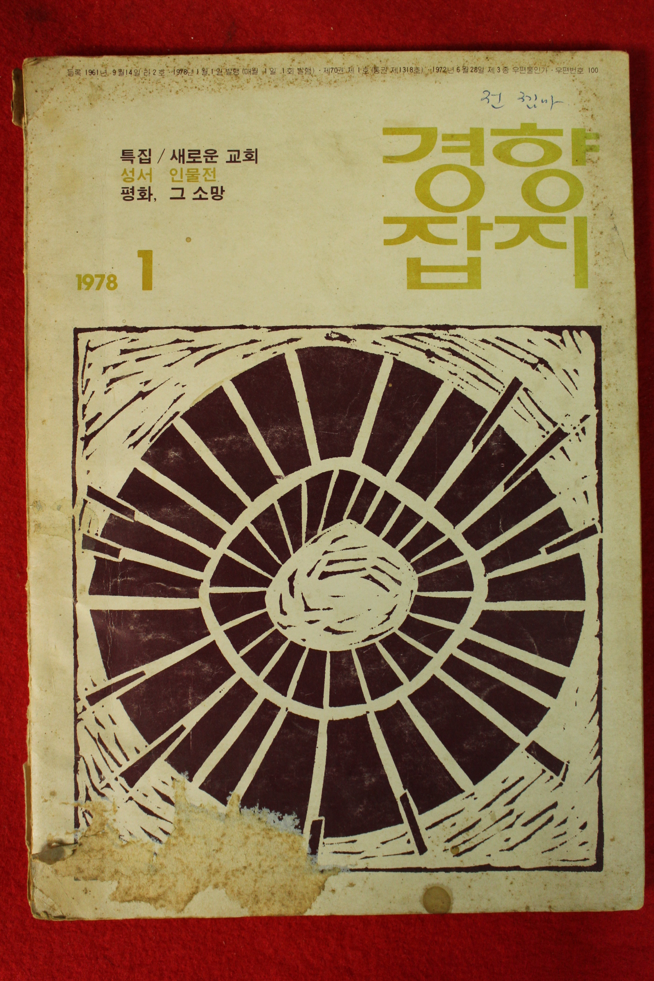 1978년 경향잡지 1월호