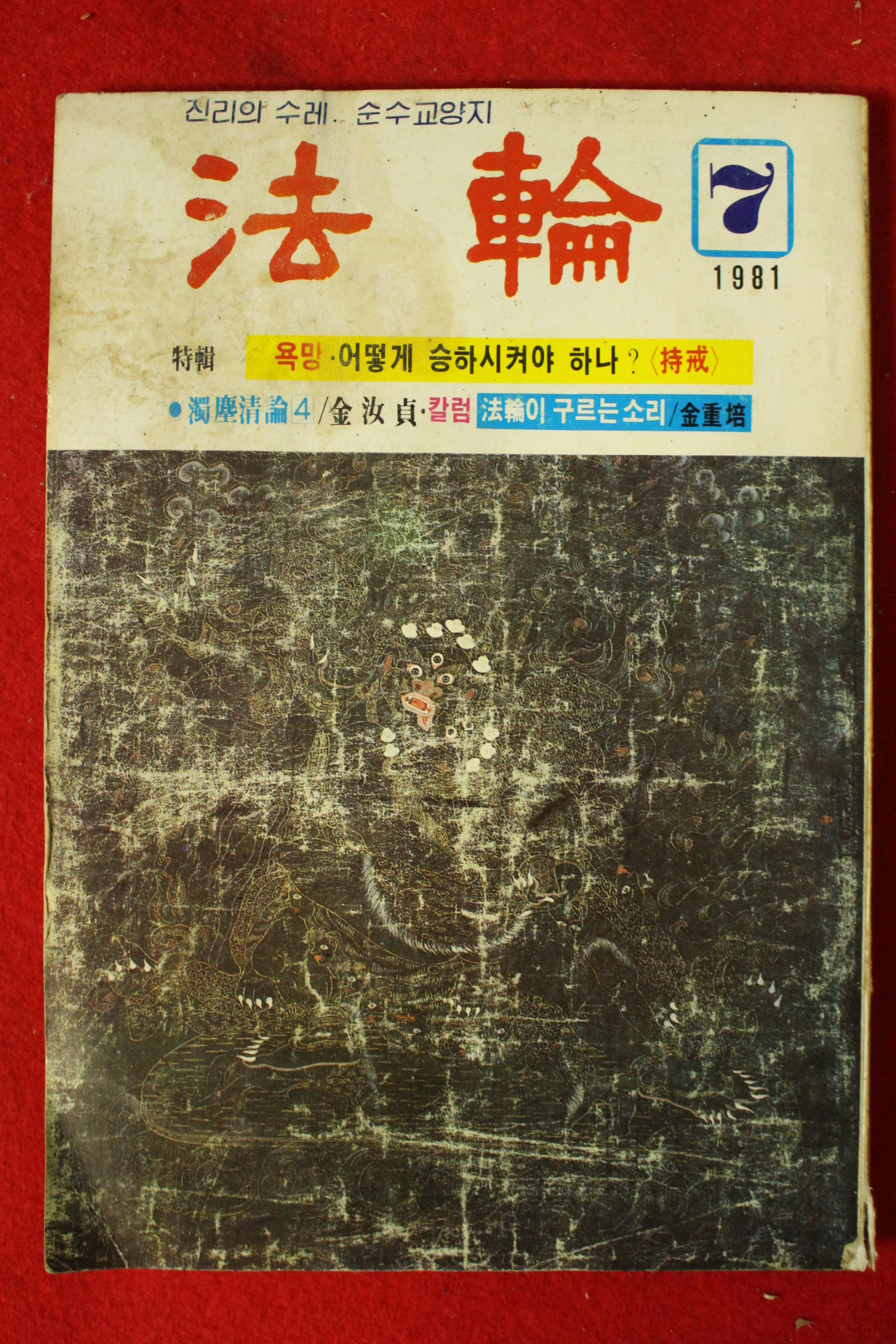 1981년 법륜 7월호
