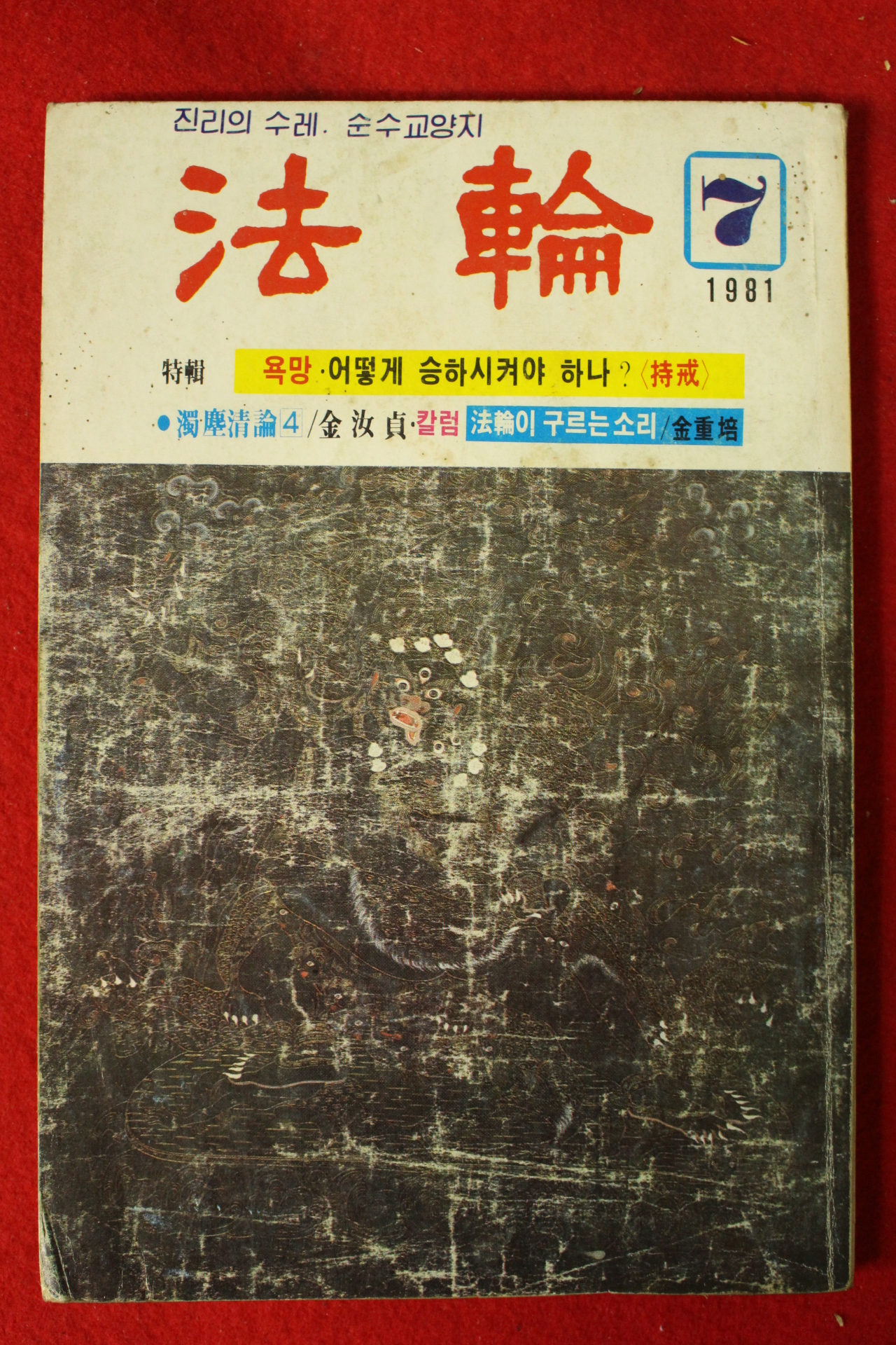 1981년 법륜 7월호