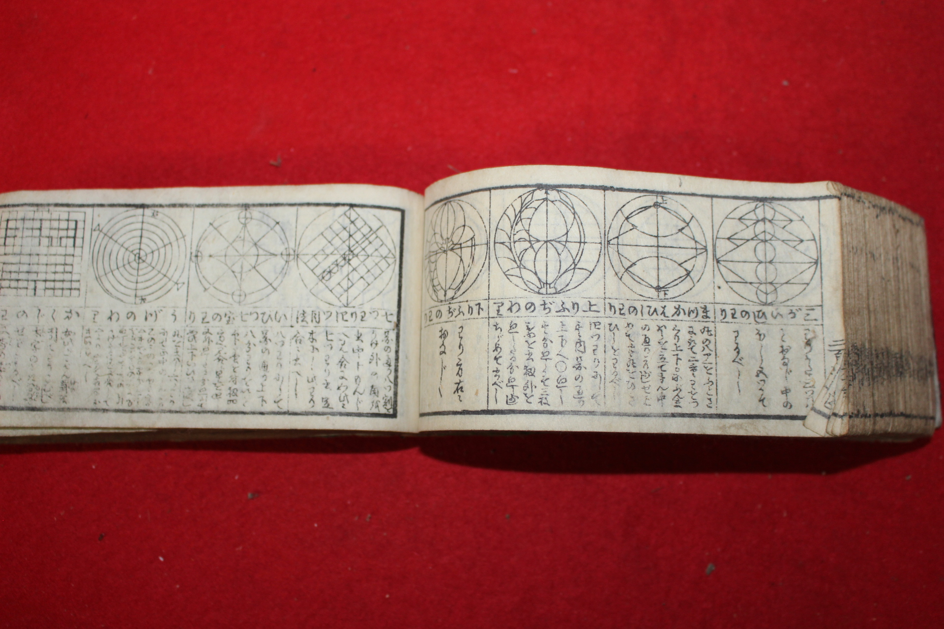 1856년(安政3年) 일본목판본 책전체가 도판으로된 조견급장 1책완질
