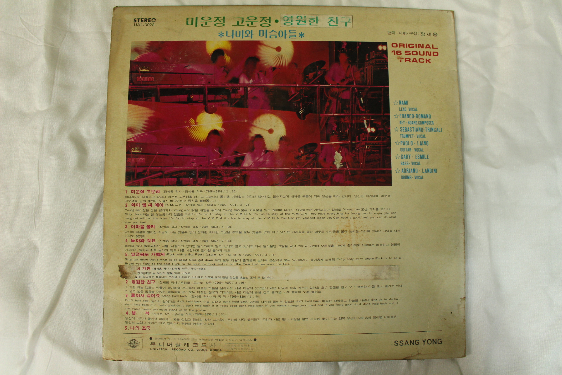 433-1979년 레코드판 나미와 머슴아들