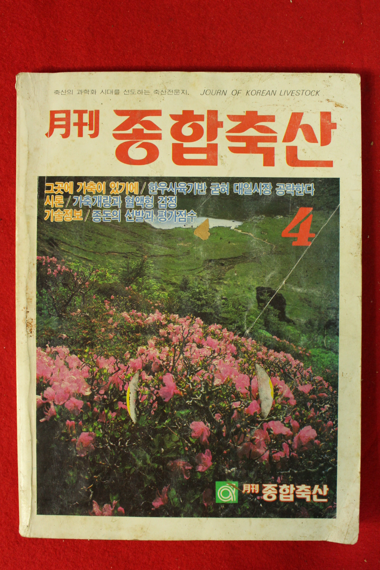 1988년 월간 종합축산 4월호
