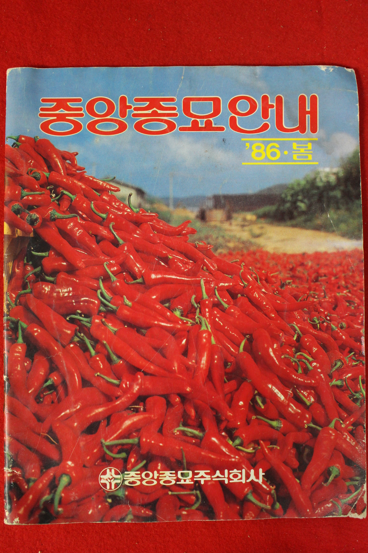 1986년 중앙종묘안내 봄호