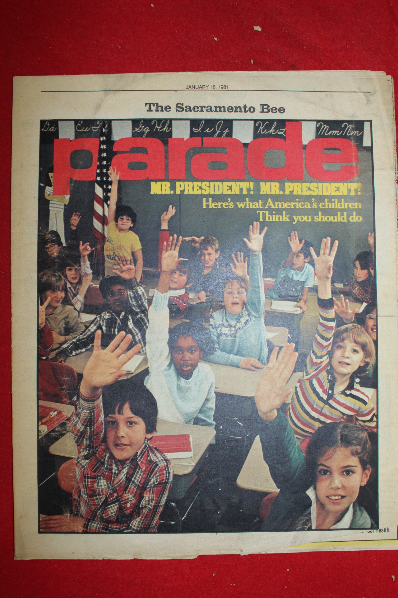1981년 미국간행 PARADE