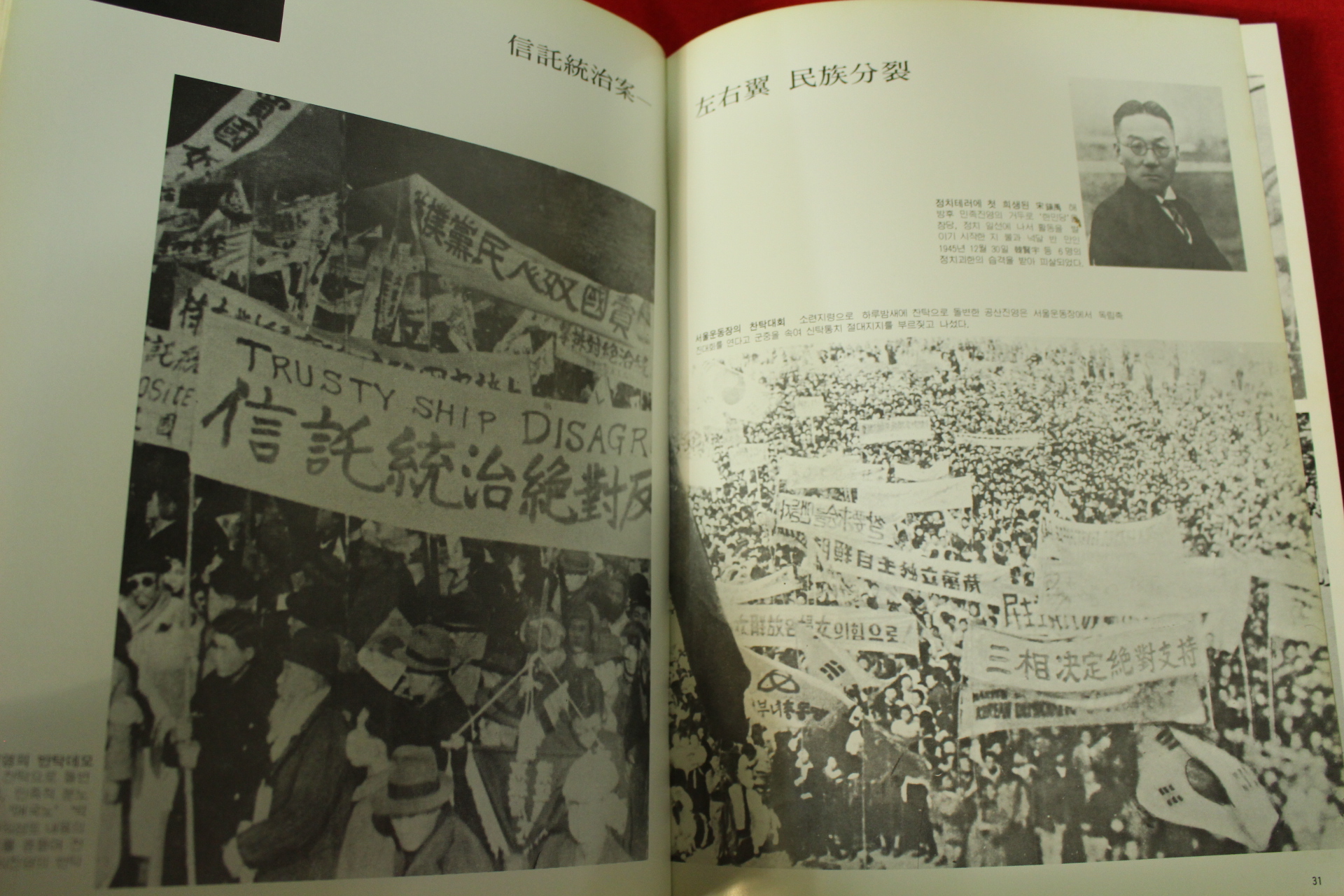 1986년 민주통일운동사 사진판