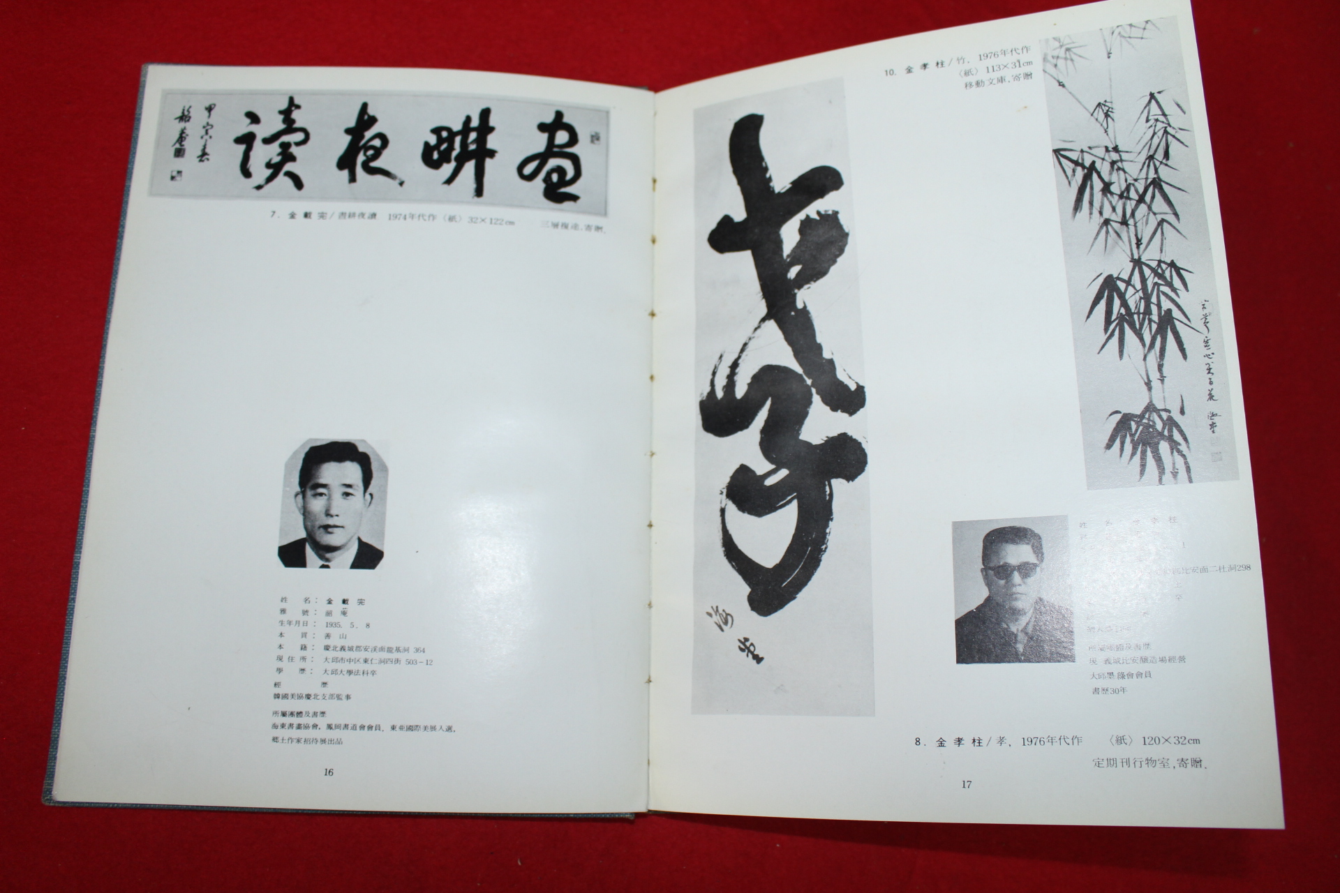 1977년 대구시립도서관 소장작품도록 제1집