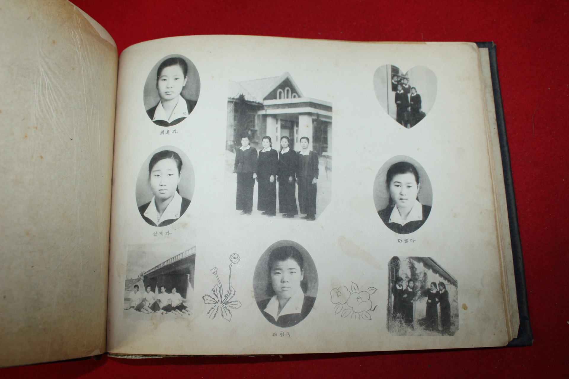 1959년(단기4292년) 선산고등학교 제7회 졸업기념 앨범