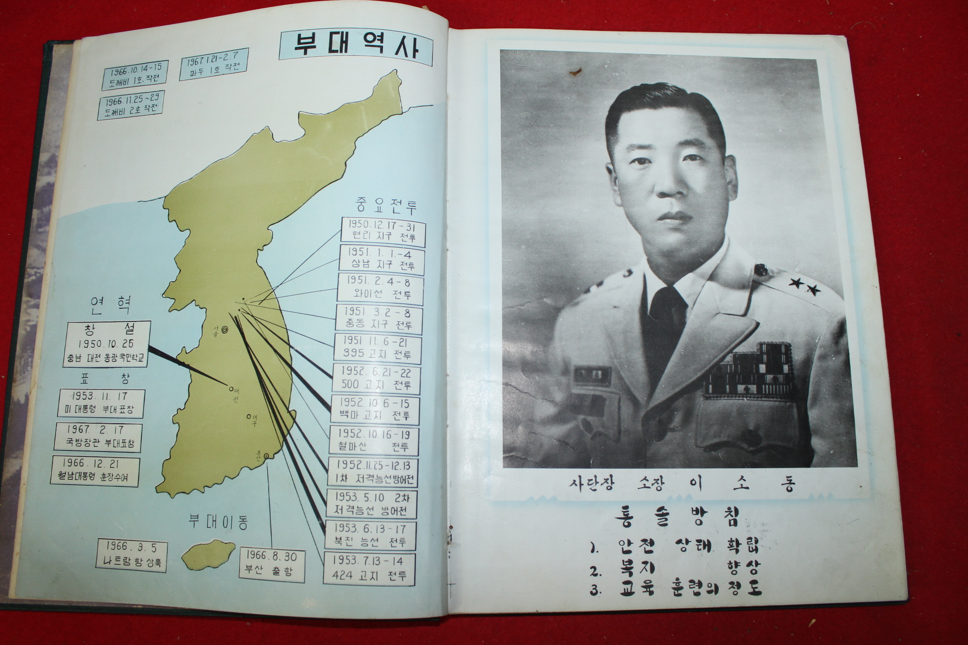 1966년 월남 백마제28연대 제1대대 월남전파병부대 앨범