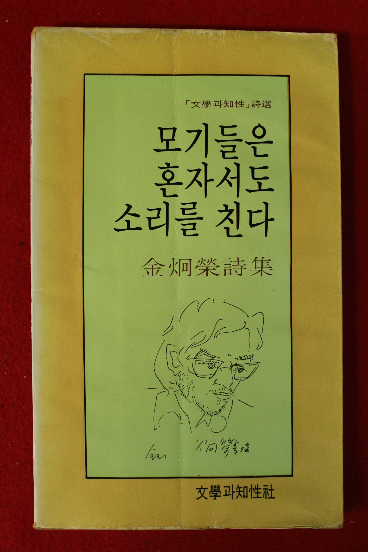 1979년초판 김형영시집 모기들은 혼자서도 소리를 친다