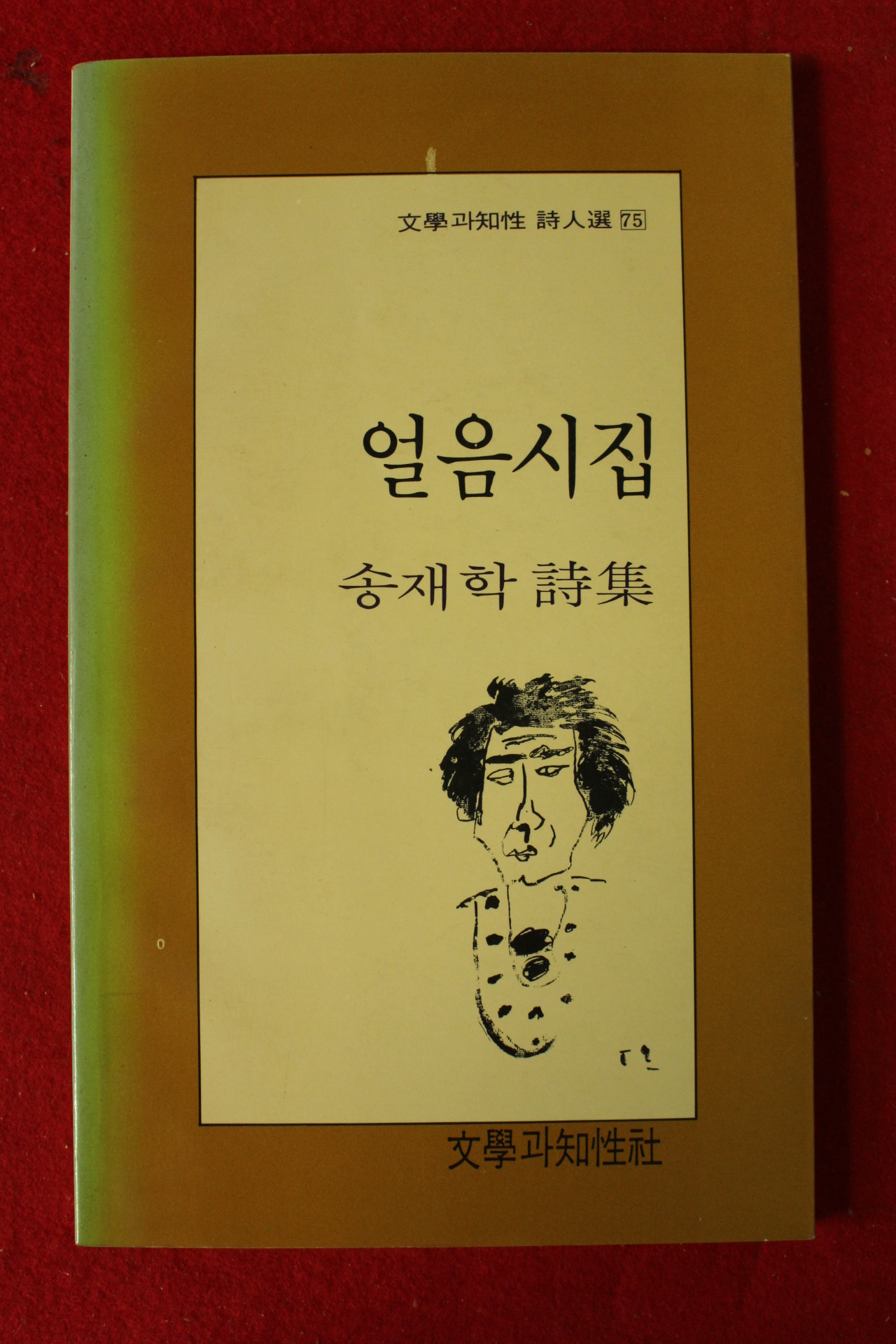 1988년초판 송재학시집 얼음시집