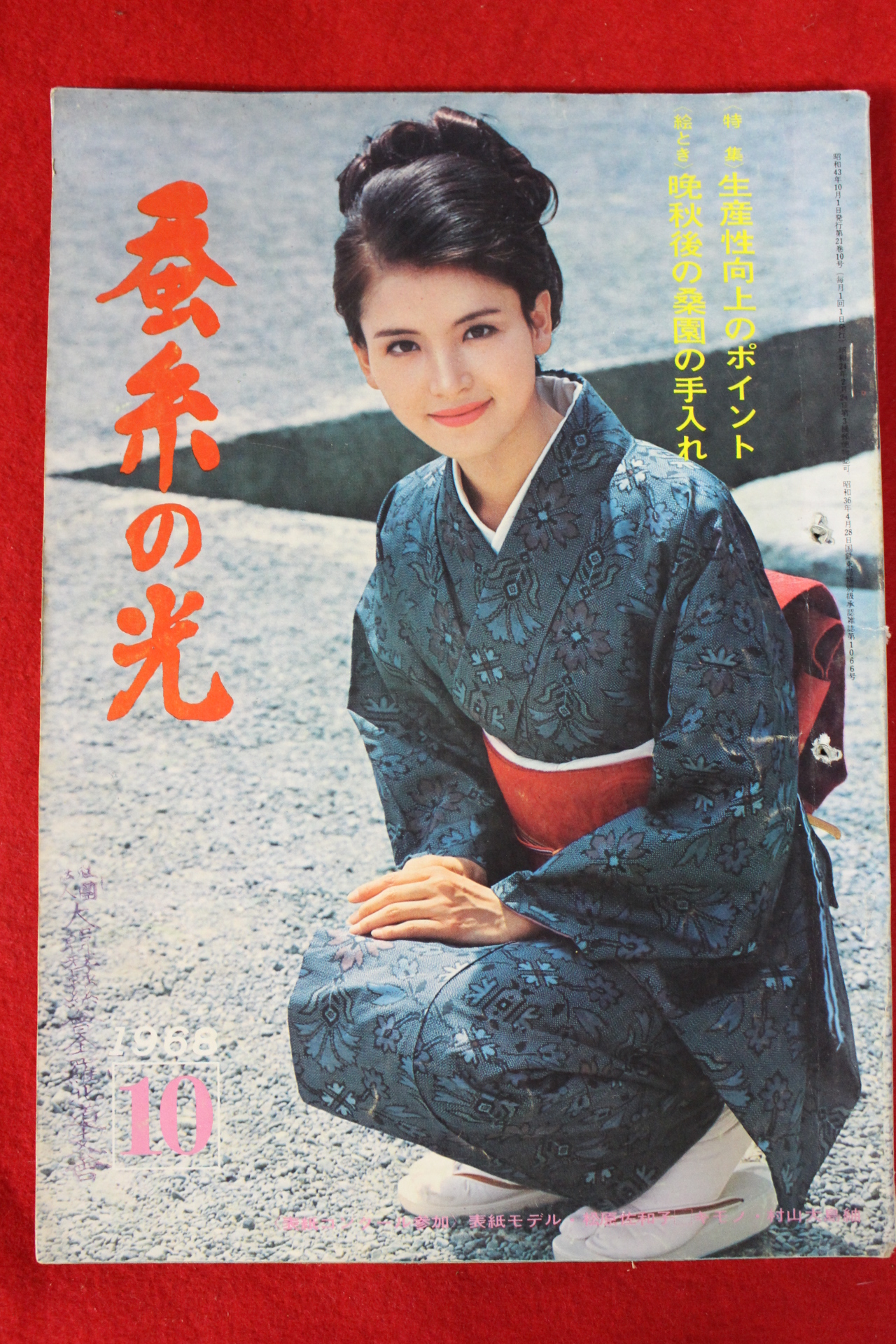 1968년 일본간행 잠계의 광 10월호
