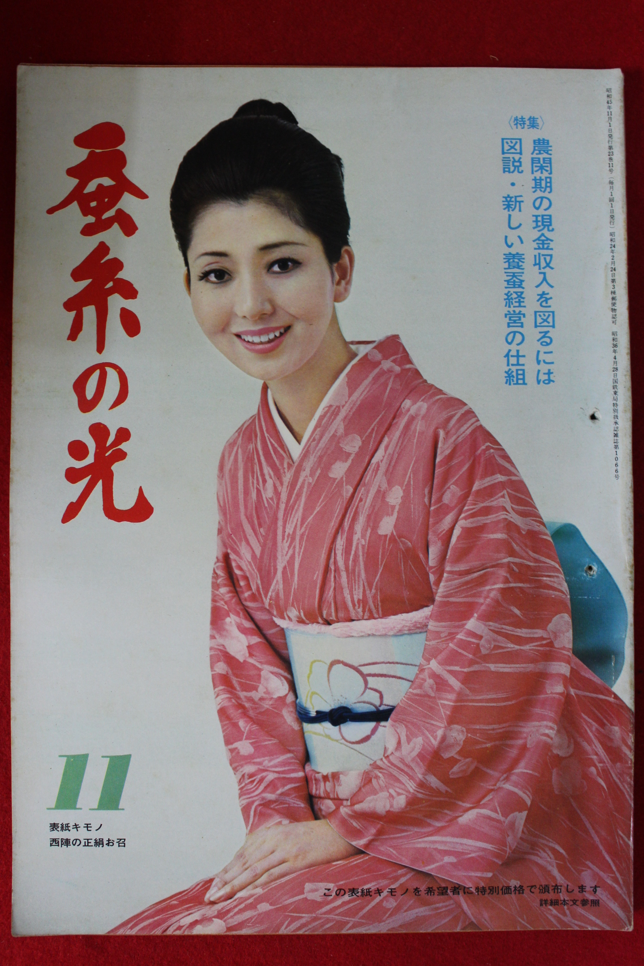 1970년 일본간행 잠계의 광 11월호
