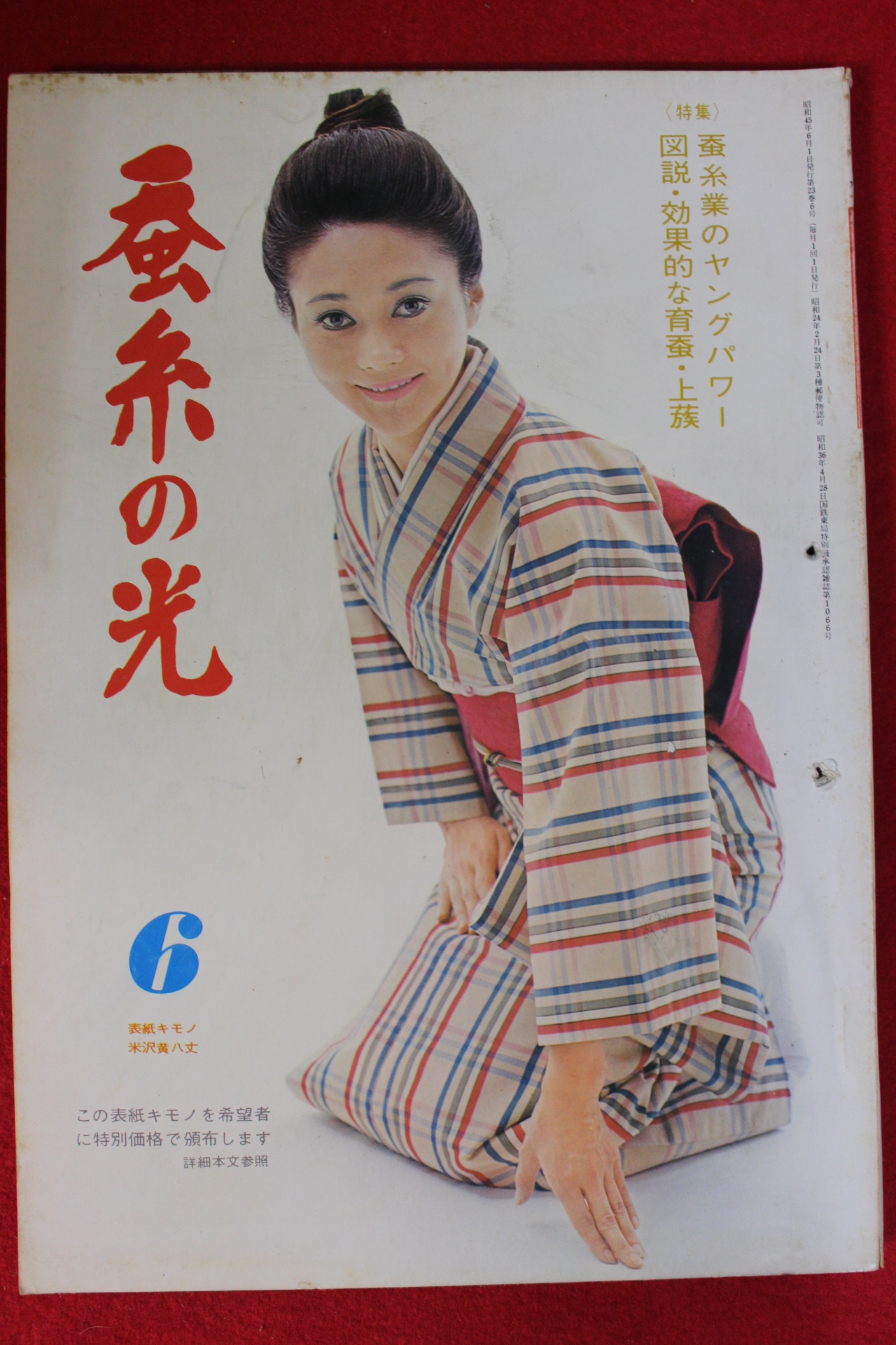 1970년 일본간행 잠계의 광 6월호