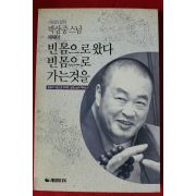 1994년 박삼중스님 빈몸으로 왔다 빈몸으로 가는 것을