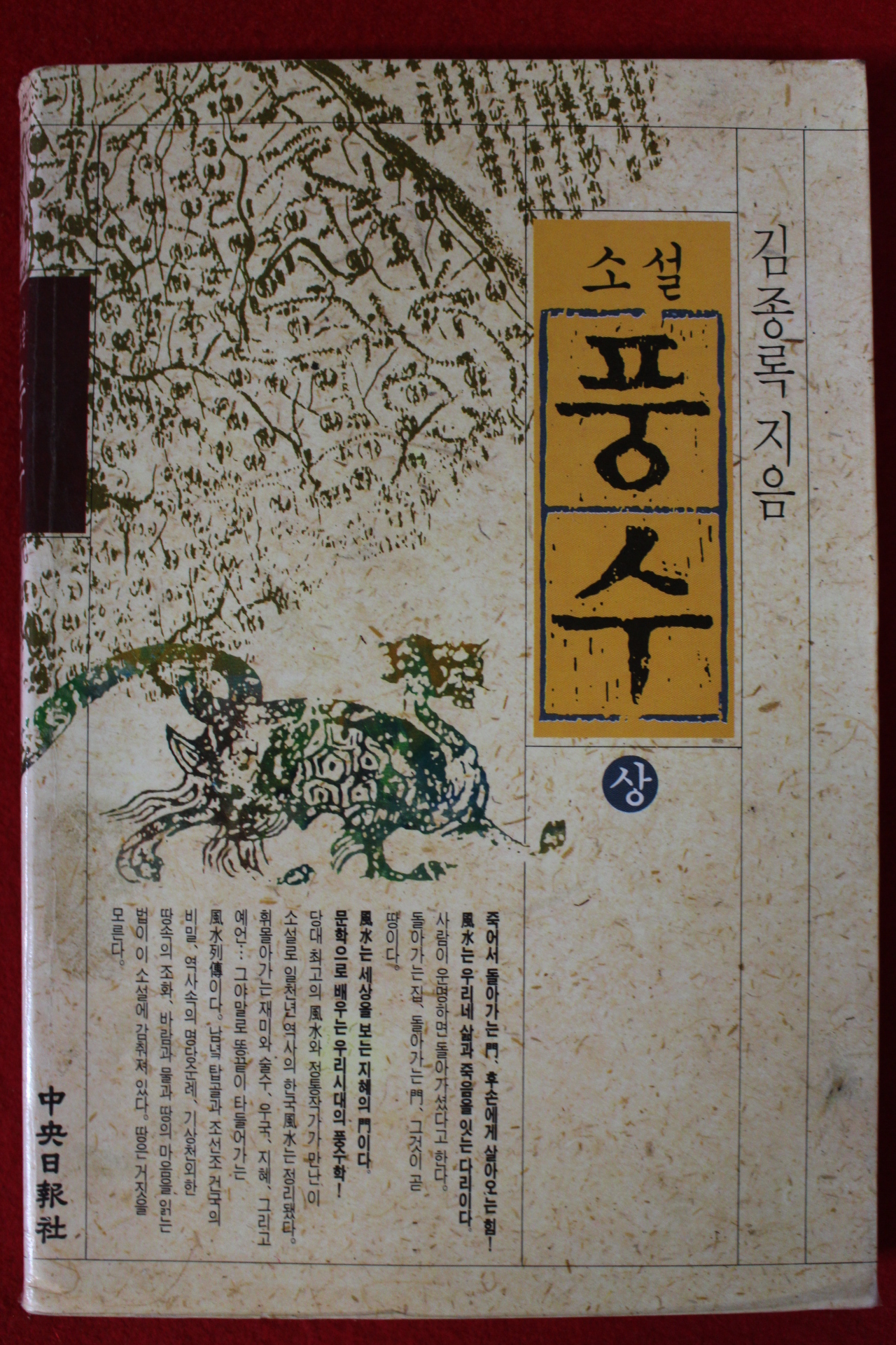 1994년 김종록 소설 풍수 상권