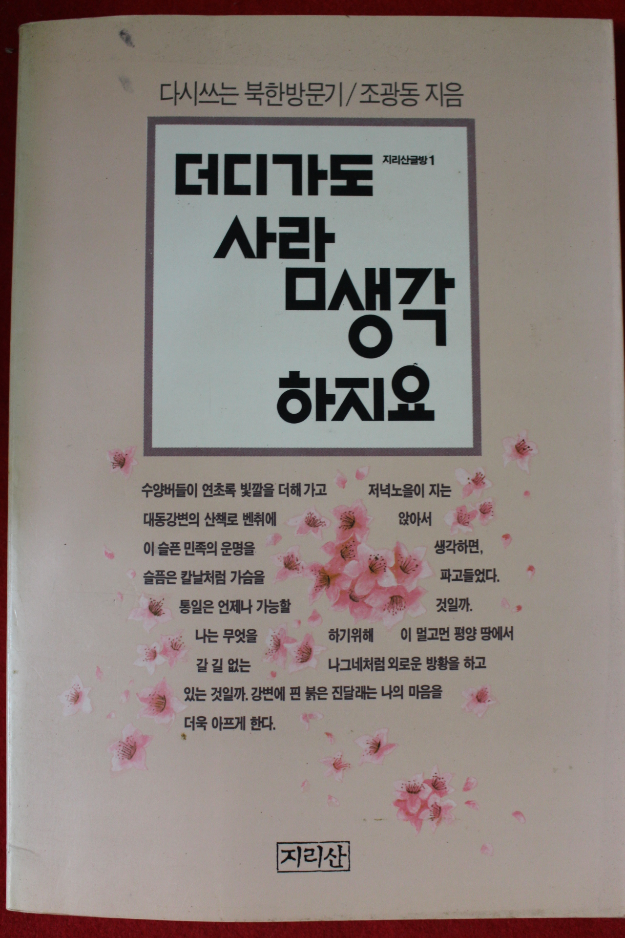 1992년 조광동 더디가도 사람생각 하지요