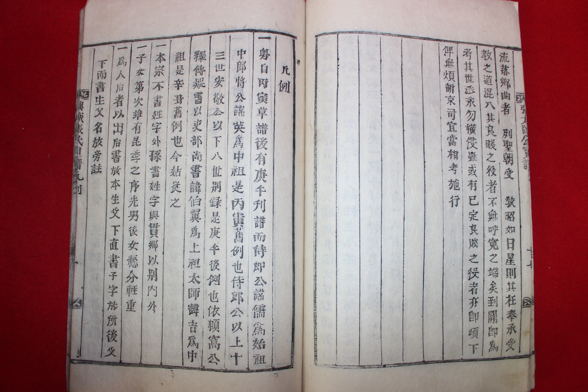 1914년 목활자본 흥성장씨세보(興城張氏世譜),부록 12책완질